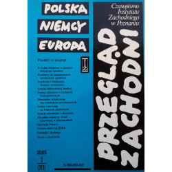 2005-2 (315) PAMIĘĆ O WOJNIE